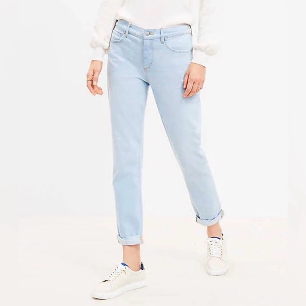 LOFT Girlfriend Jeans